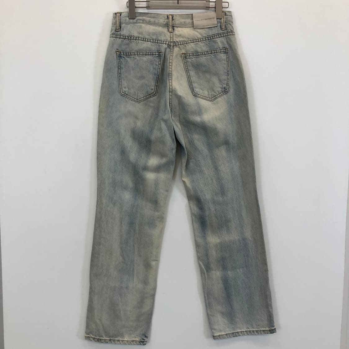 런던플랏 워싱 데님진 27 인치 상품이미지3