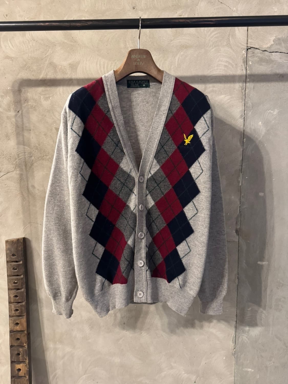 라일앤스콧 아가일 가디건 100 상품이미지10
