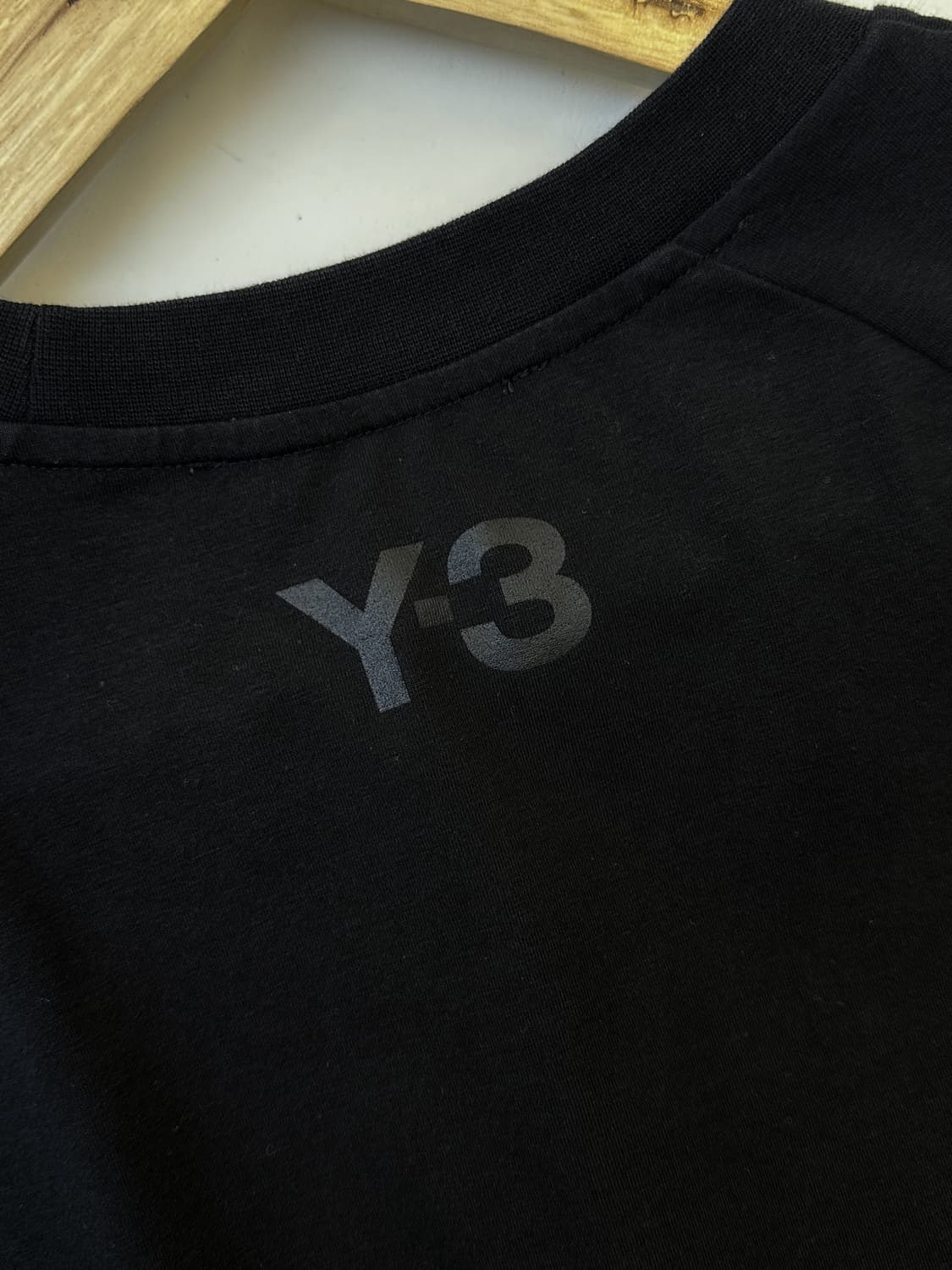 Y-3 3 스트라이프 블랙 코튼 져지 상품이미지4