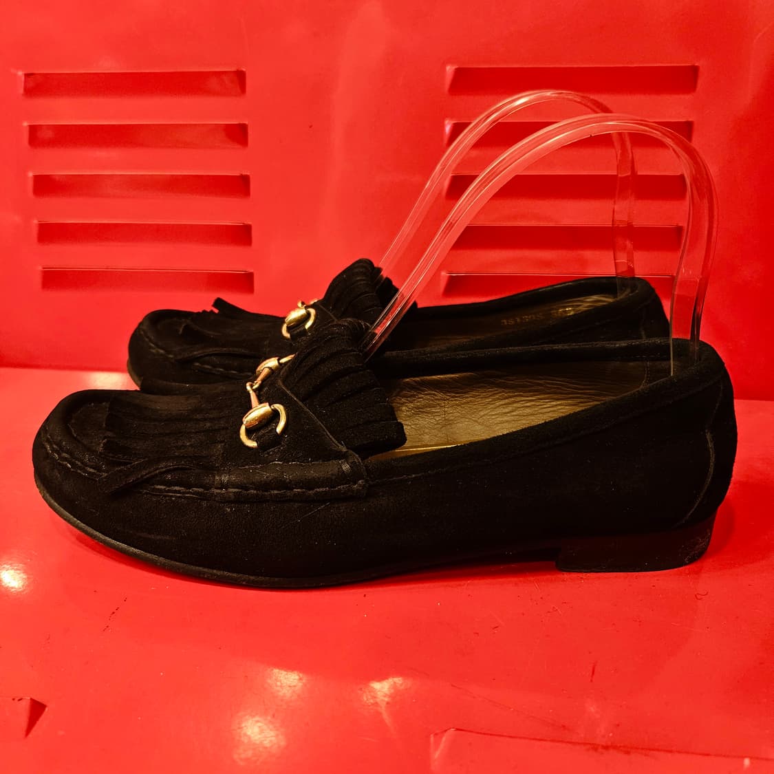 구찌(GUCCI) 홀스빗 스웨이드 로퍼(351305) 36.5size 상품이미지2
