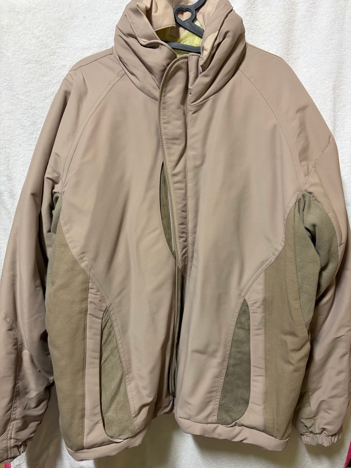 엑슬림 ep2 패디드 패딩 자켓 베이지  상품이미지1