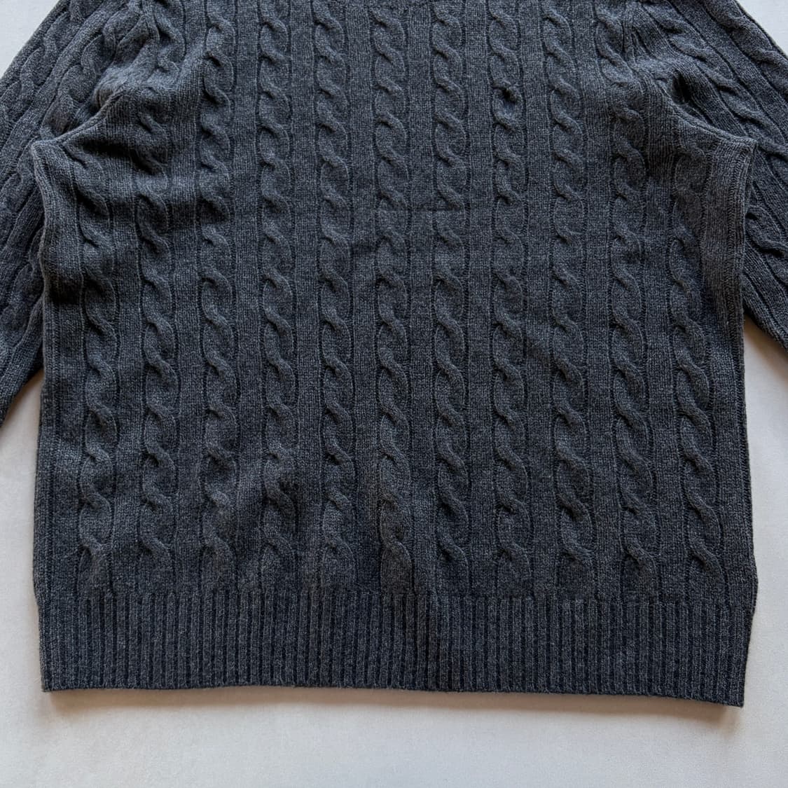 [L]폴로 랄프로렌 캐시미어 꽈배기 케이블 니트 상품이미지5