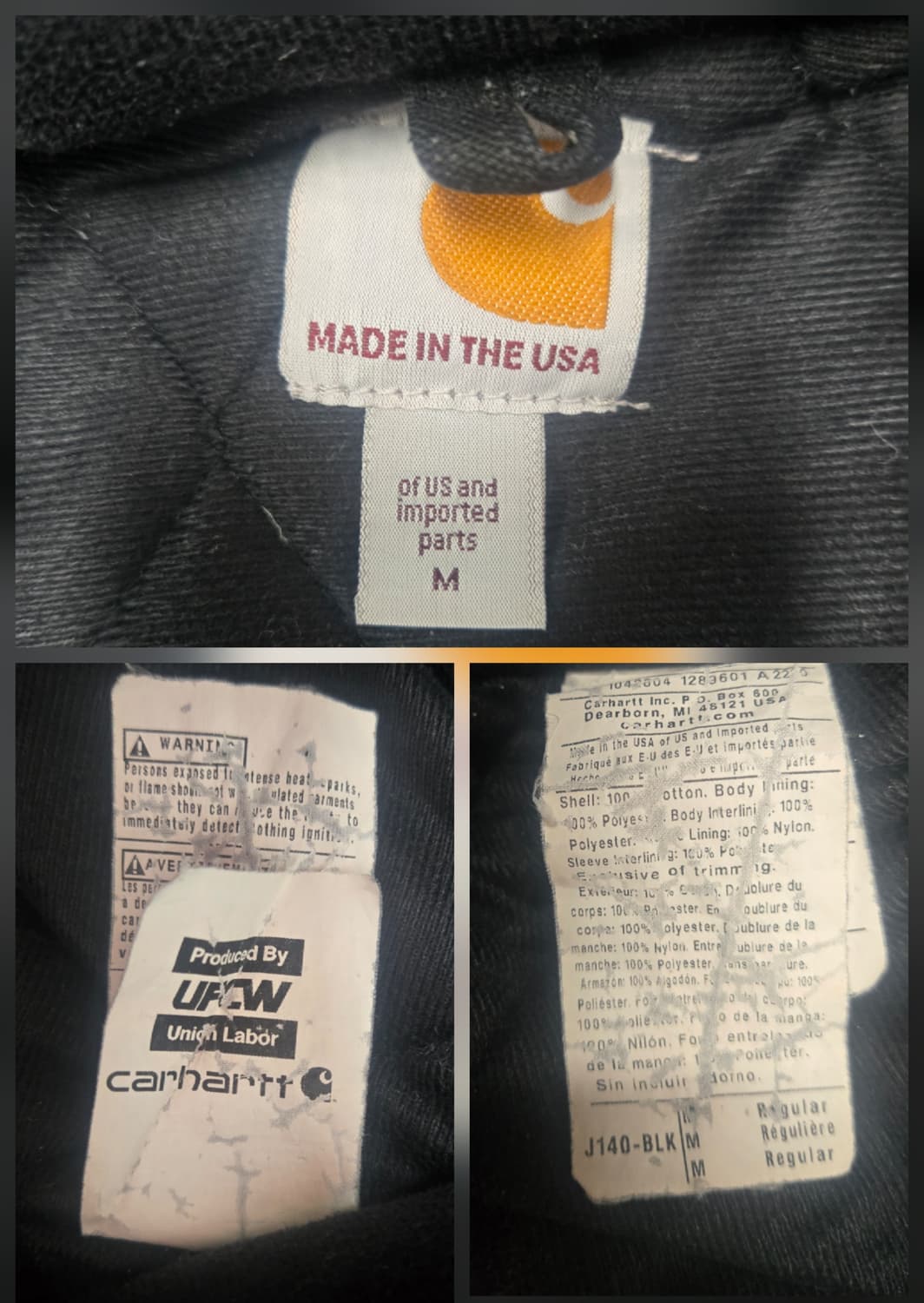 칼하트 Carhartt 액티브 자켓 J140 상품이미지10