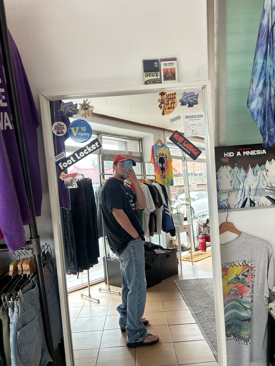 Vintage levi’s 517 repair jean 상품이미지8