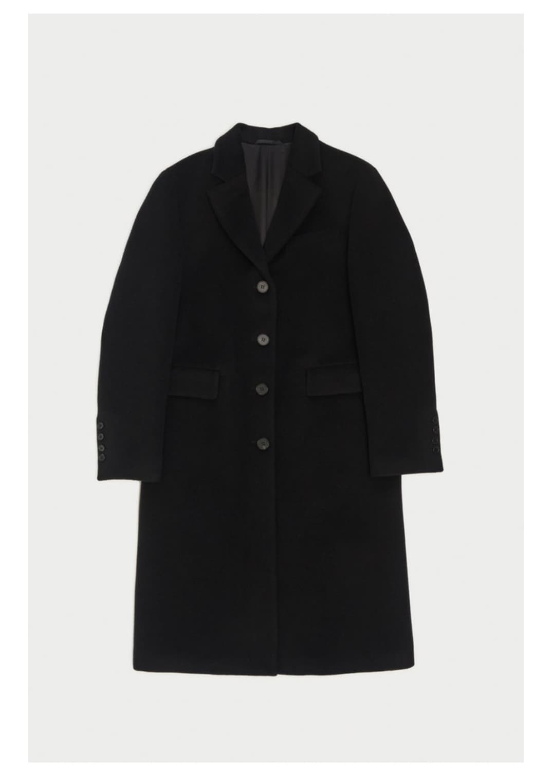 샵엠 클래식 캐시미어 코트 블랙 36 상품이미지2