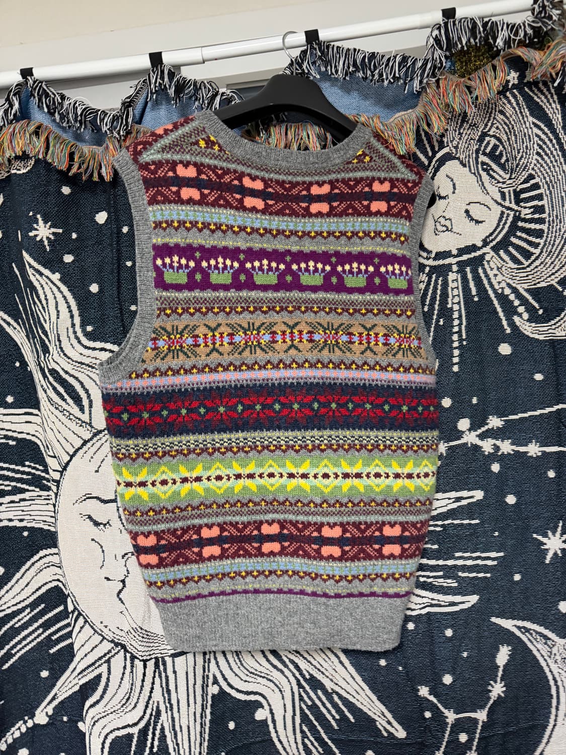 폴로 페어아일 니트베스트 L사이즈 상품이미지3