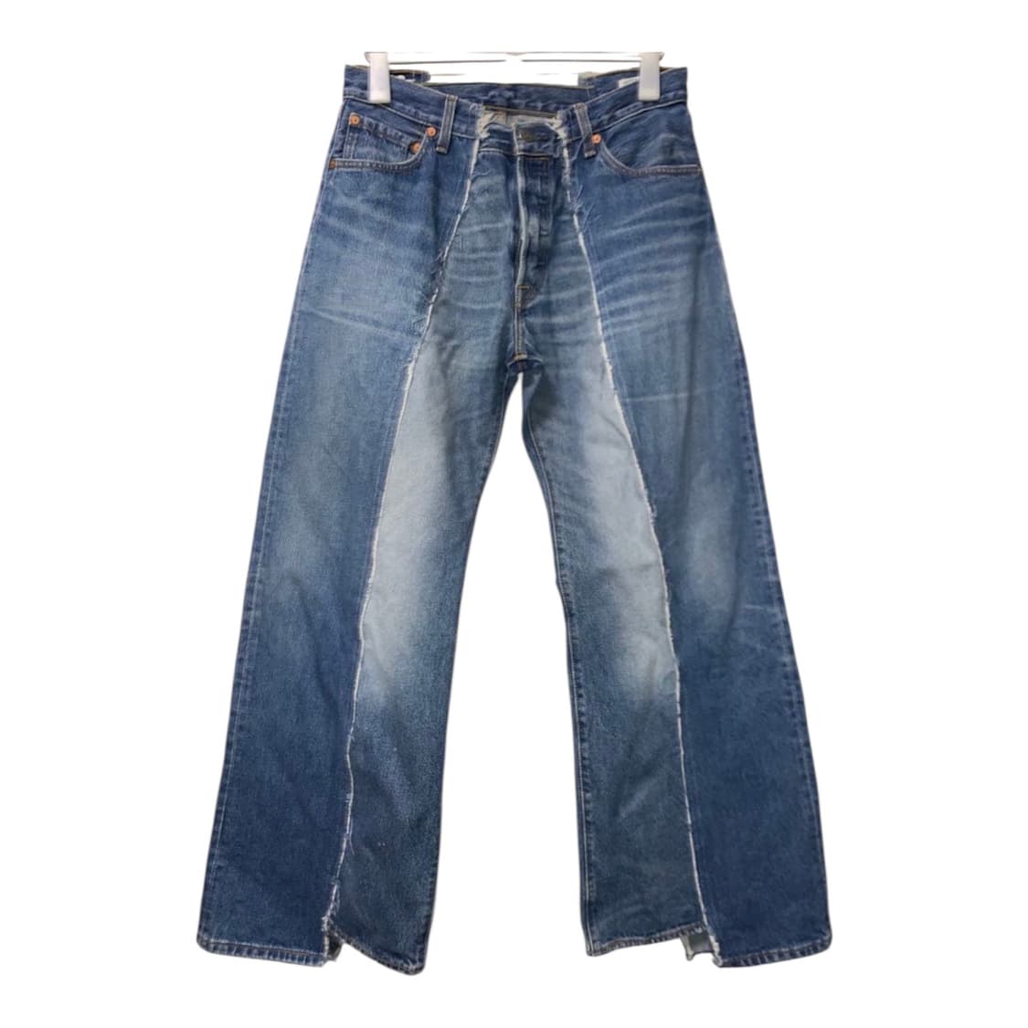 올드파크 x 마인데님 배기진 중청 상품이미지1