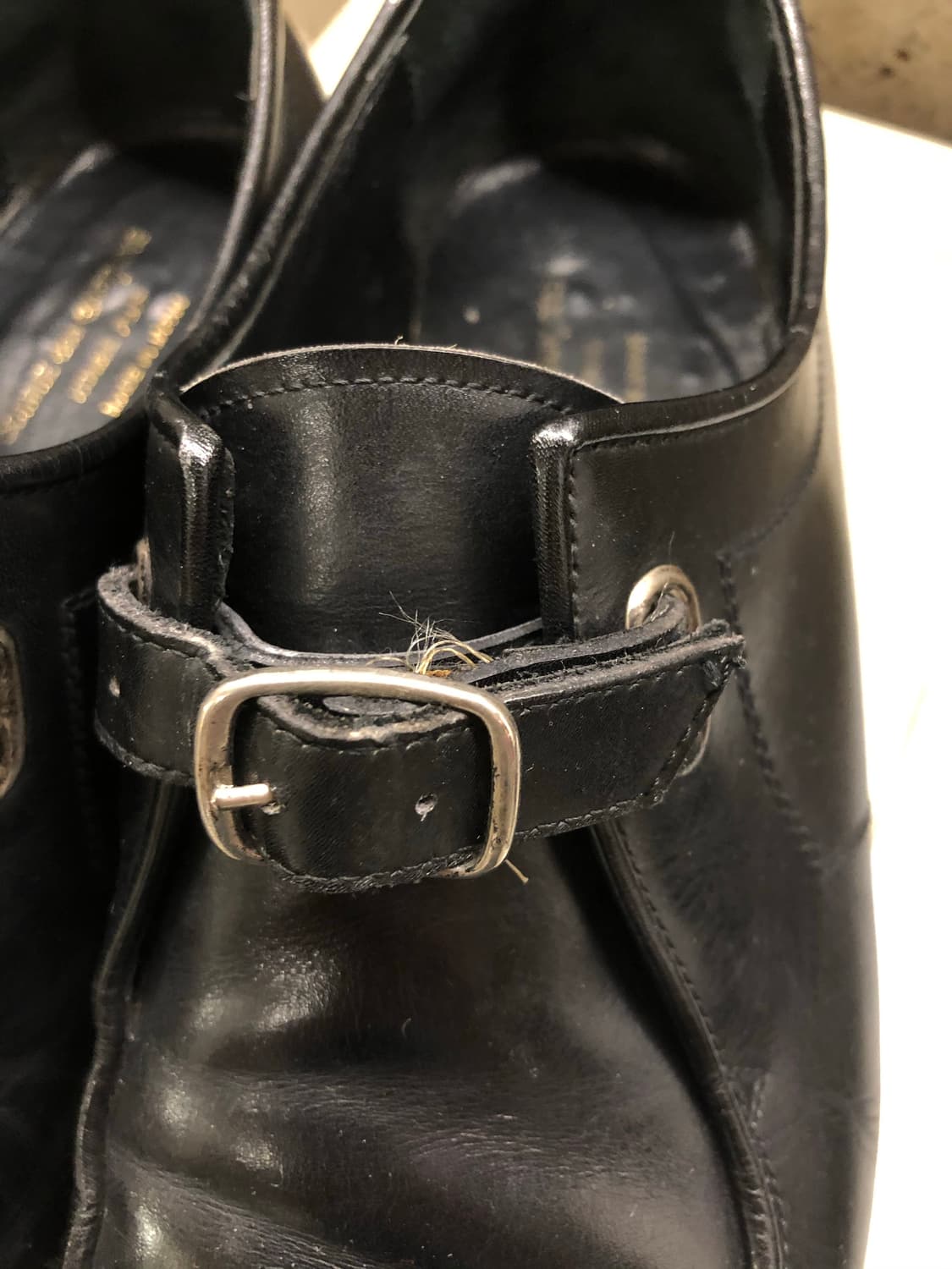 Comme des garcons homme plus 버클 더비 26 상품이미지4