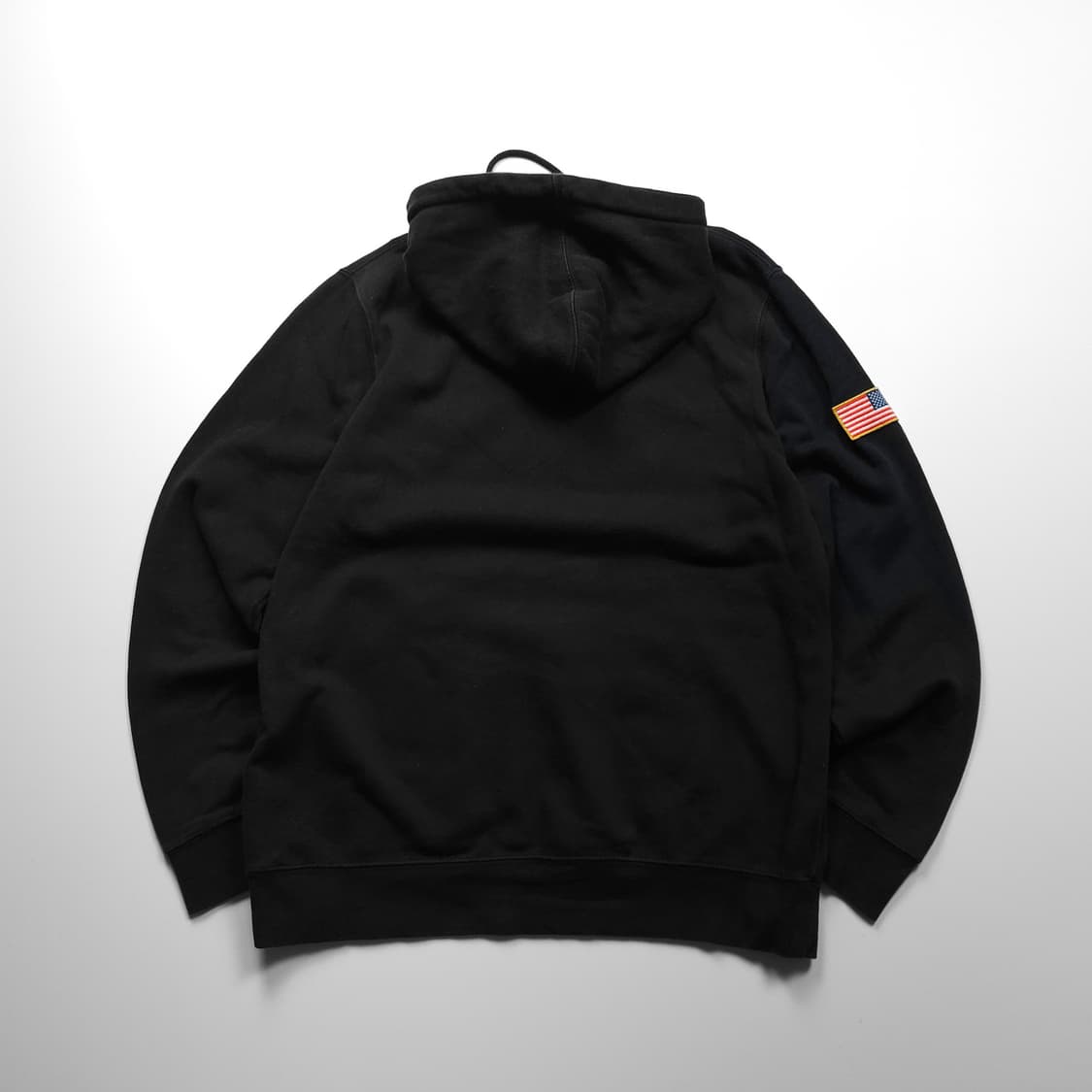 스투시 월드투어 로스 앤젤레스 성조기 후드 티셔츠 (M) 상품이미지2