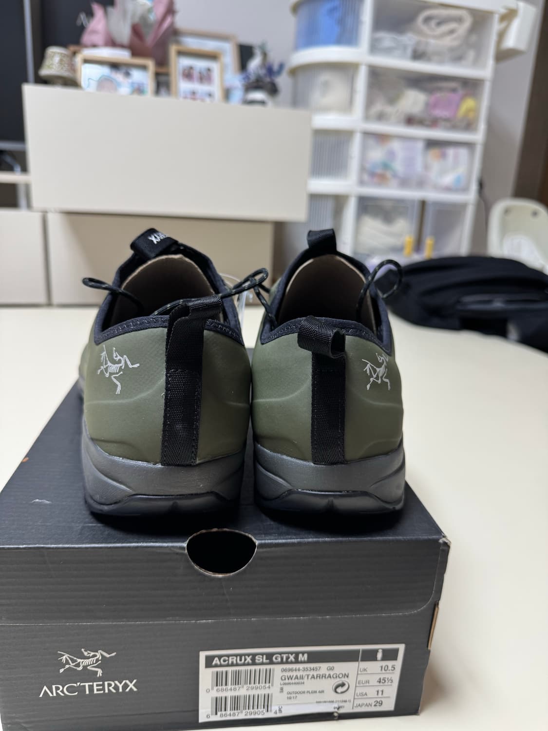 290 아크테릭스 아크럭스 SL GTX 카키 /고어텍스 비브람 상품이미지3