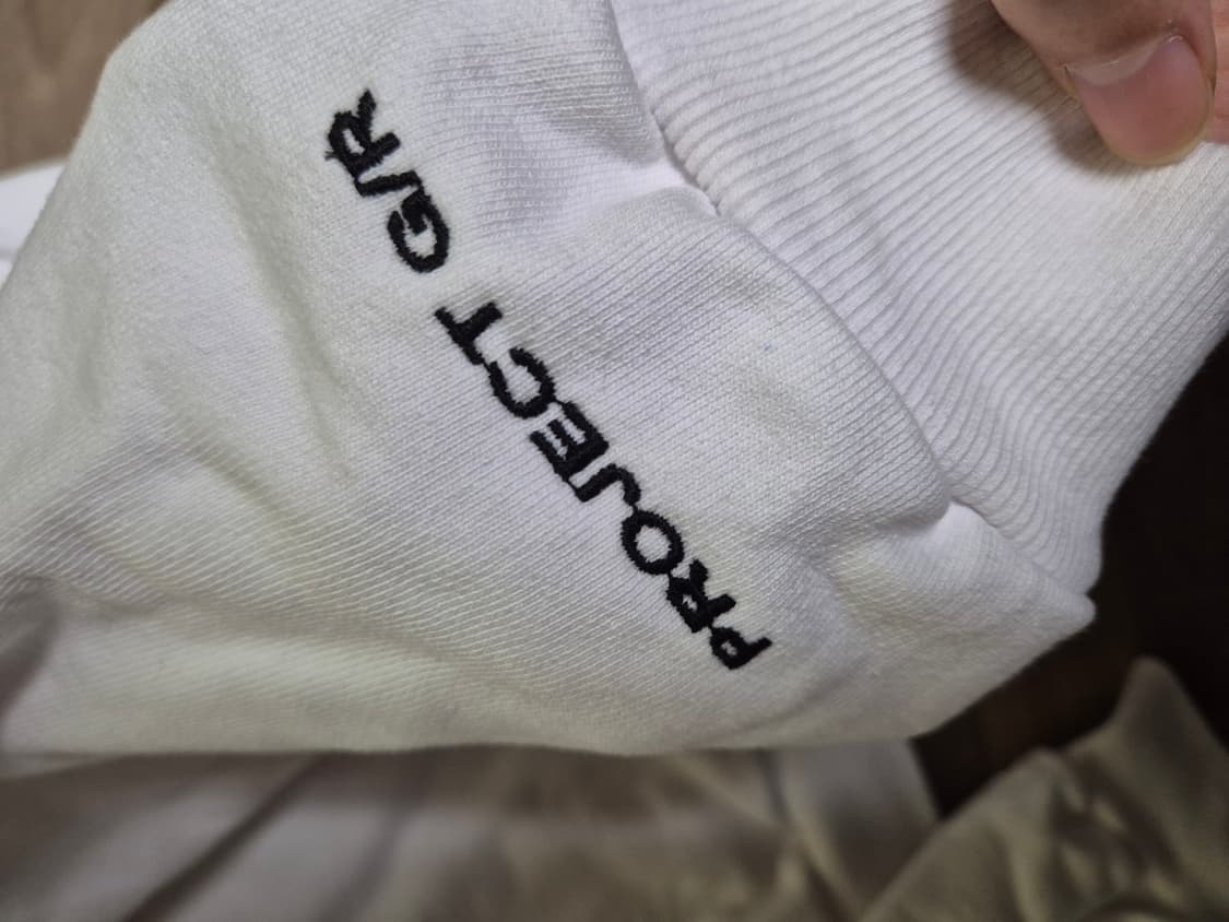 [2] 키드밀리 x 프로젝트gr 후드티 화이트 상품이미지3