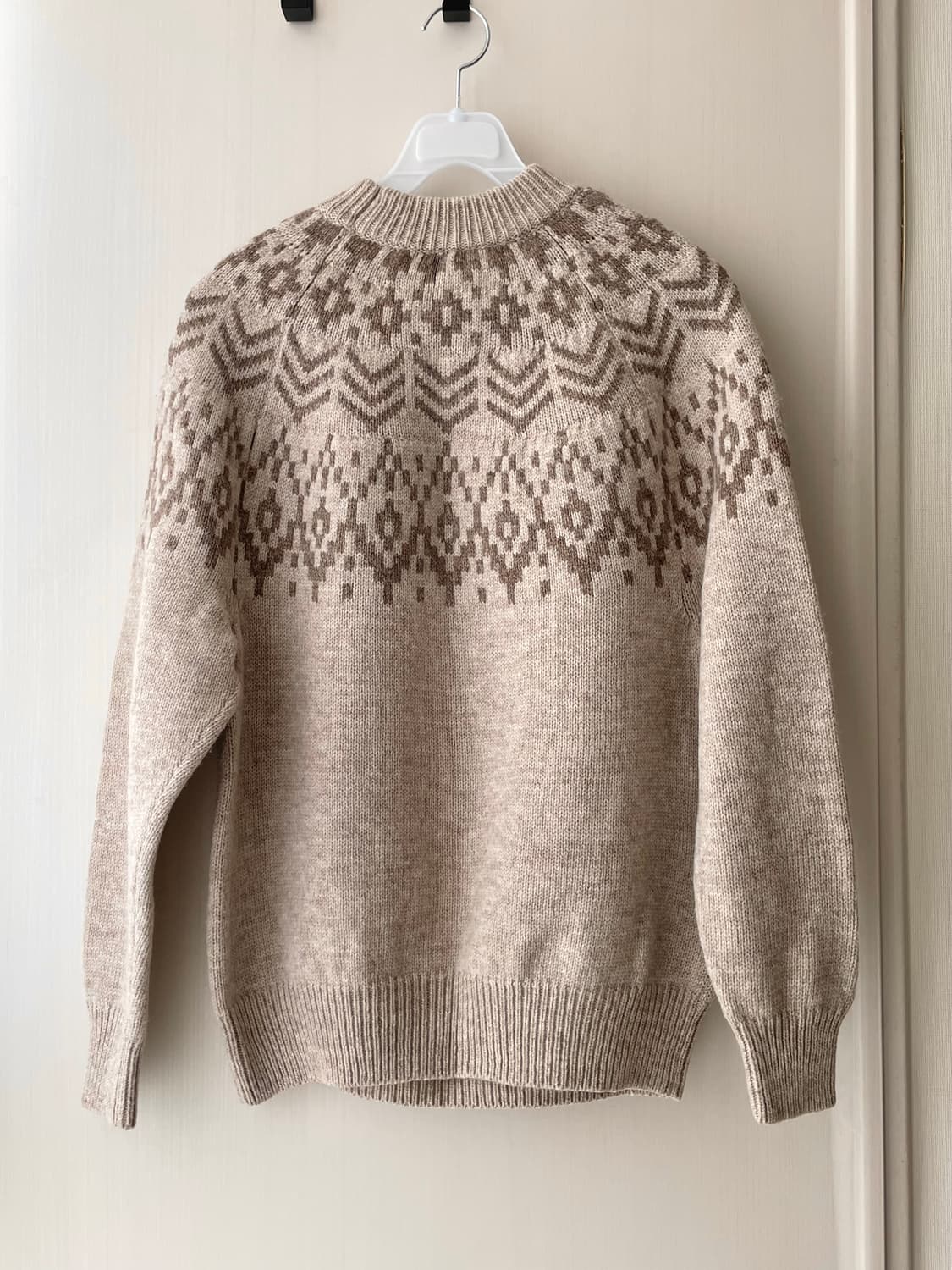 무인양품 노르딕 스웨터 / 모리걸 할모리 상품이미지2