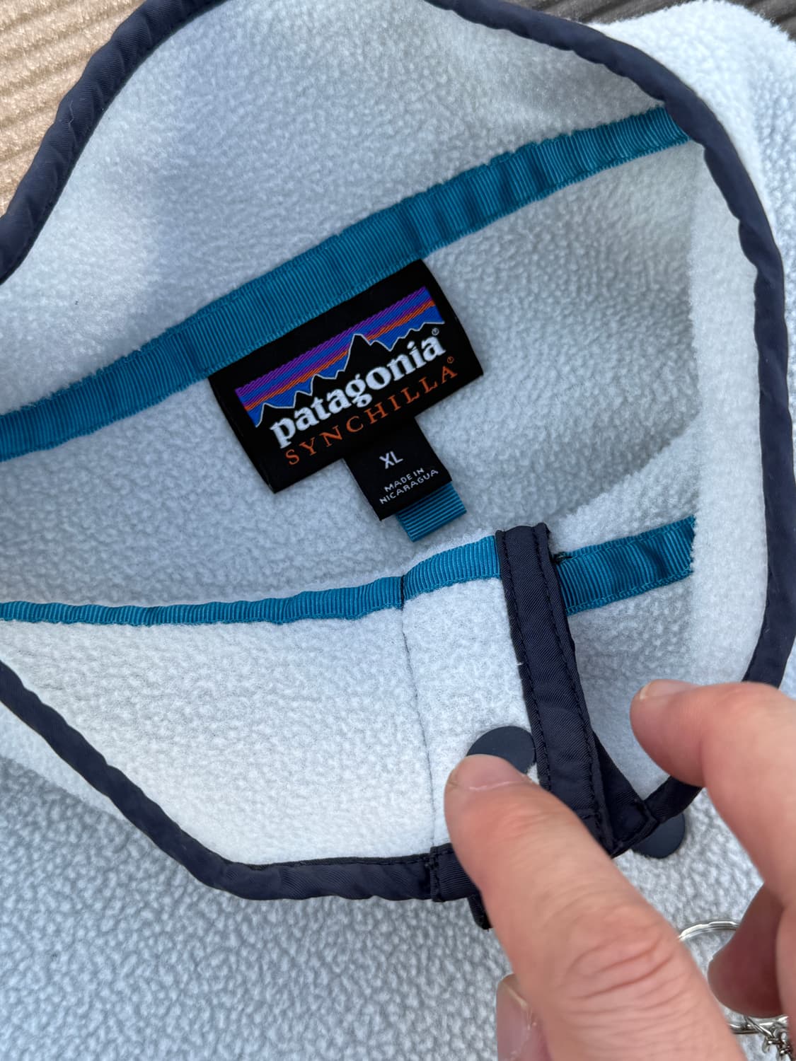 파타고니아 신칠라 크림화이트 XL 상품이미지3