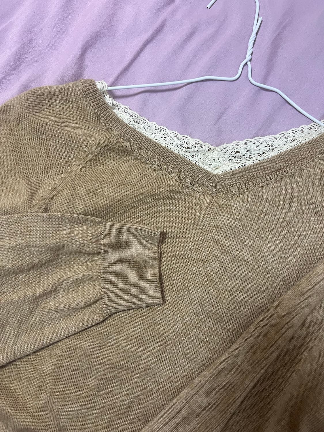 Vintage 모리걸 긴팔 니트 상품이미지2