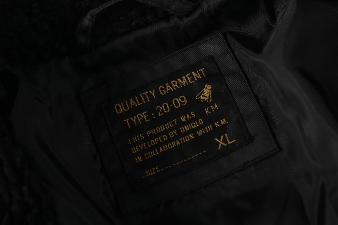 [XL] 키미노리 모리시타 x 유니클로 바이커 봄버 자켓 상품이미지5