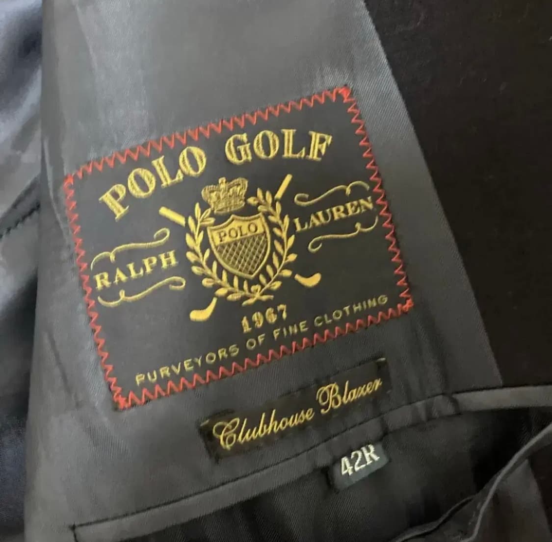 폴로랄프로렌 금장 클럽하우스 스포츠코트 블레이저 42R 상품이미지4