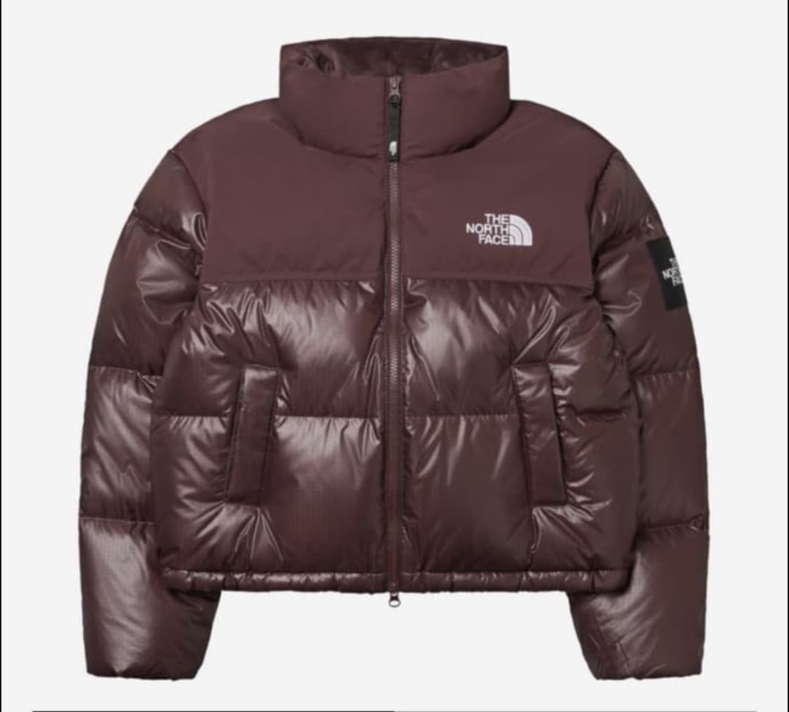 노스페이스 눕시 패딩 브라운 M 상품이미지1