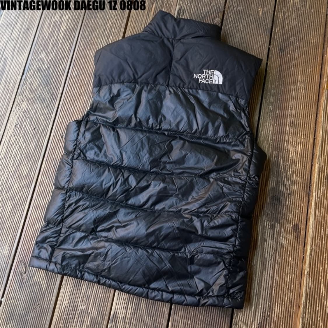 노스페이스 700 눕시 패딩조끼 블랙 상품이미지3