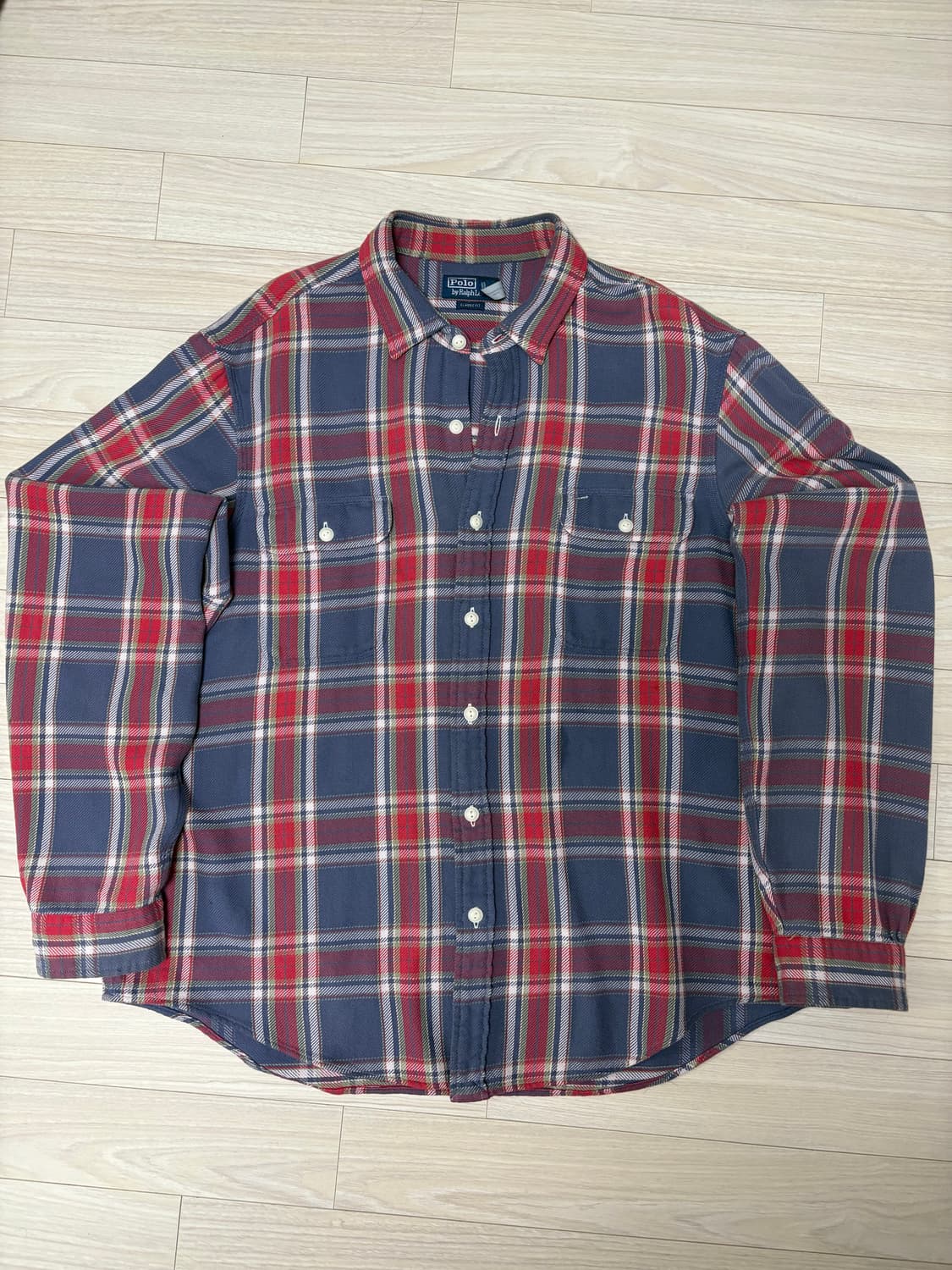 폴로 랄프로렌  플란넬 셔츠 2XL 상품이미지1