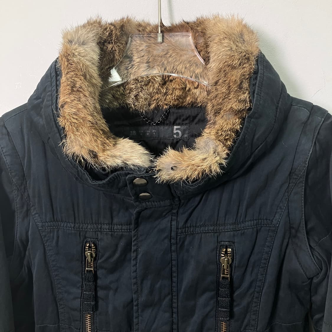 VTG 빈티지 네이비 봄버 자켓 38 상품이미지4