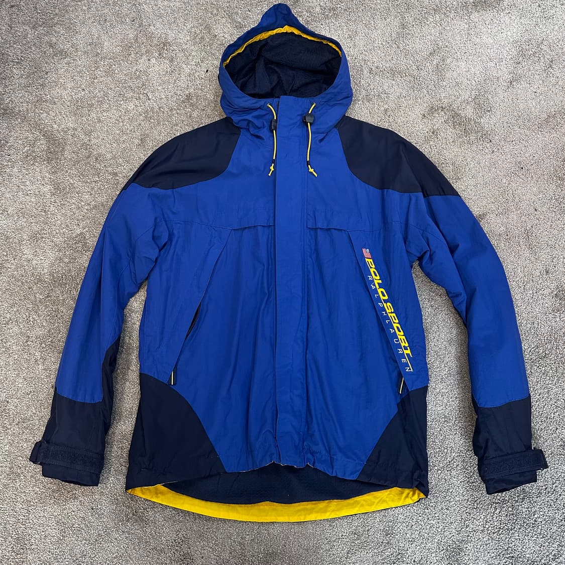 폴로 90s 폴로스포츠 배색 윈드브레이커 자켓M 상품이미지2