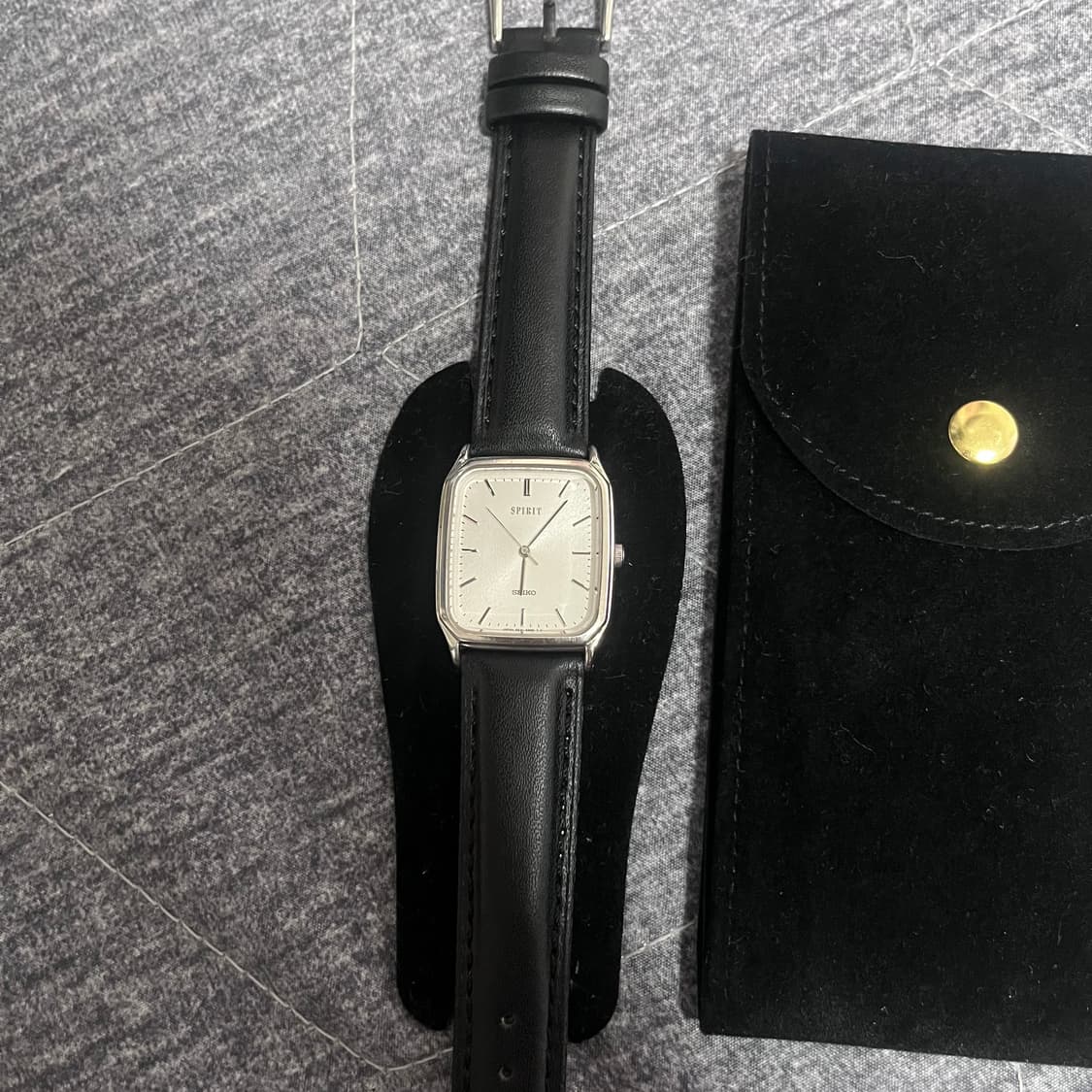 세이코 스피릿 빈티지 쿼츠 시계(실버) 상품이미지5