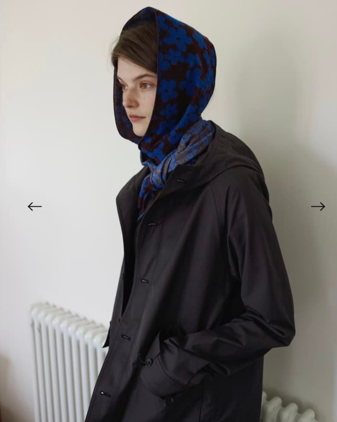 엔조블루스 후드 버튼 자켓 상품이미지3