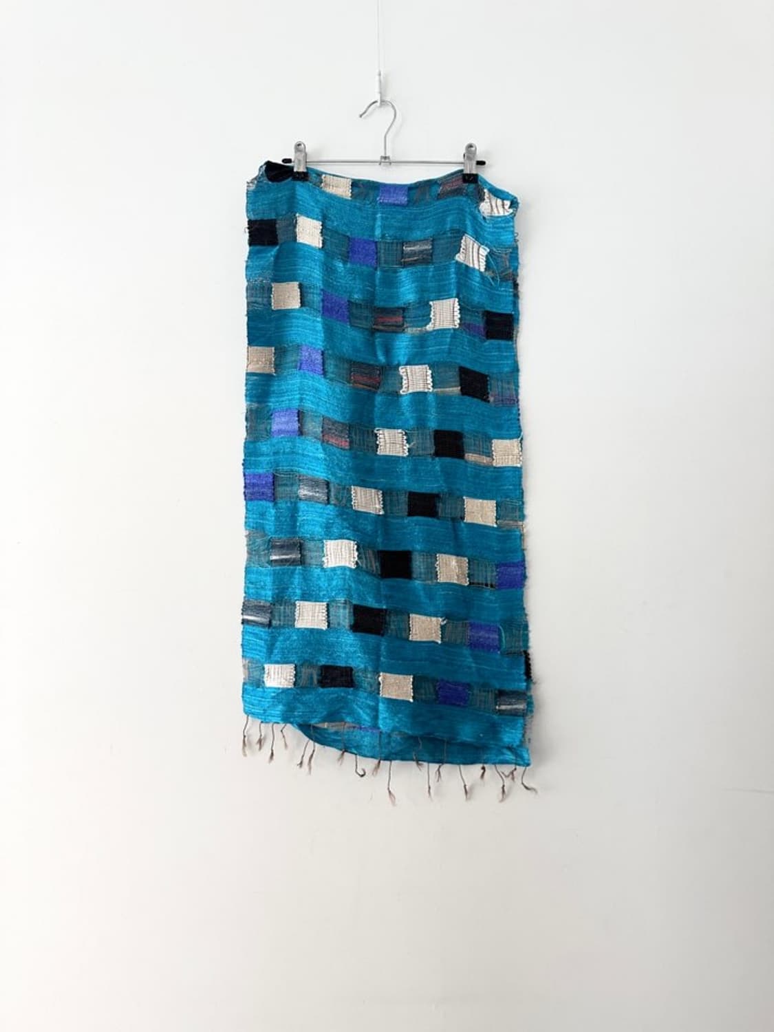 Wrapping cloth tie muffler / blue 상품이미지2