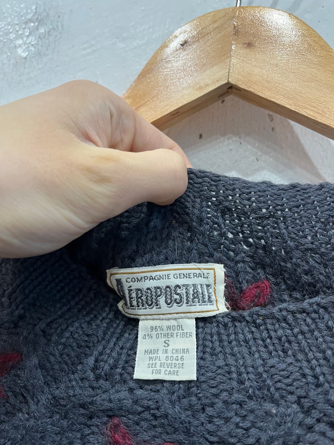 에어로포스테일 울 노르딕 니트 스웨터 우먼즈 상품이미지6