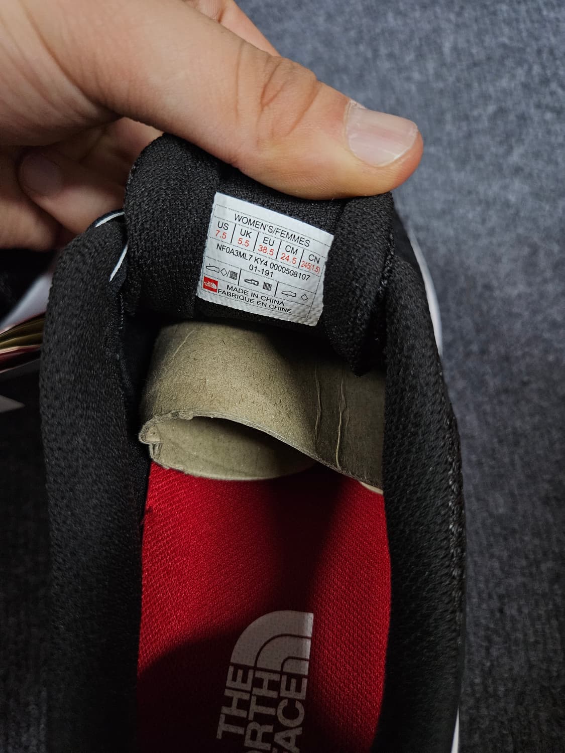 노스페이스 암페조 러닝 슈즈240(급처) 상품이미지5