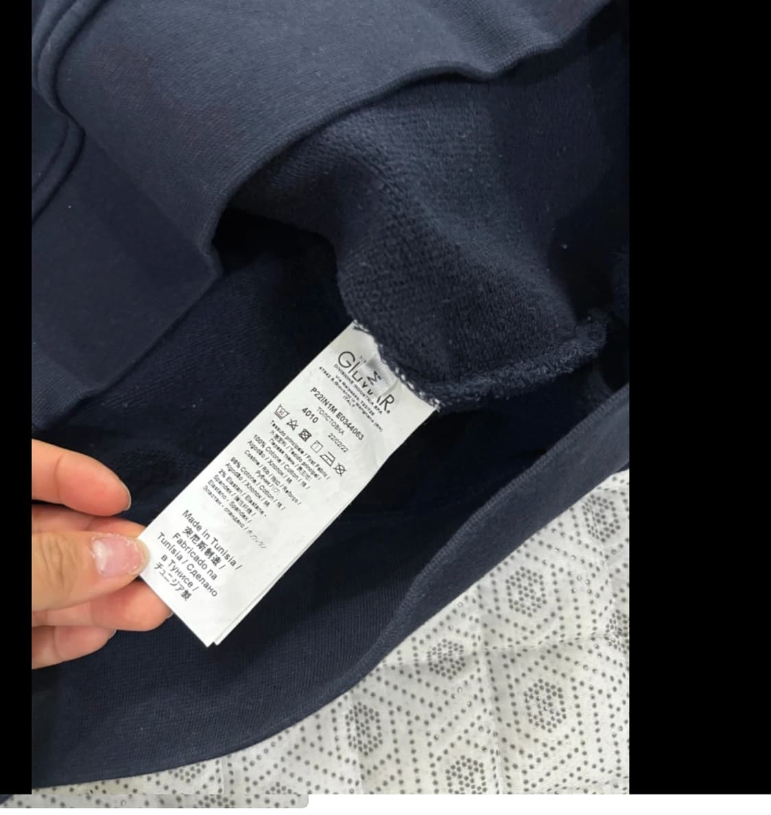 넘버21 N°21 네이비 맨투맨 상품이미지6