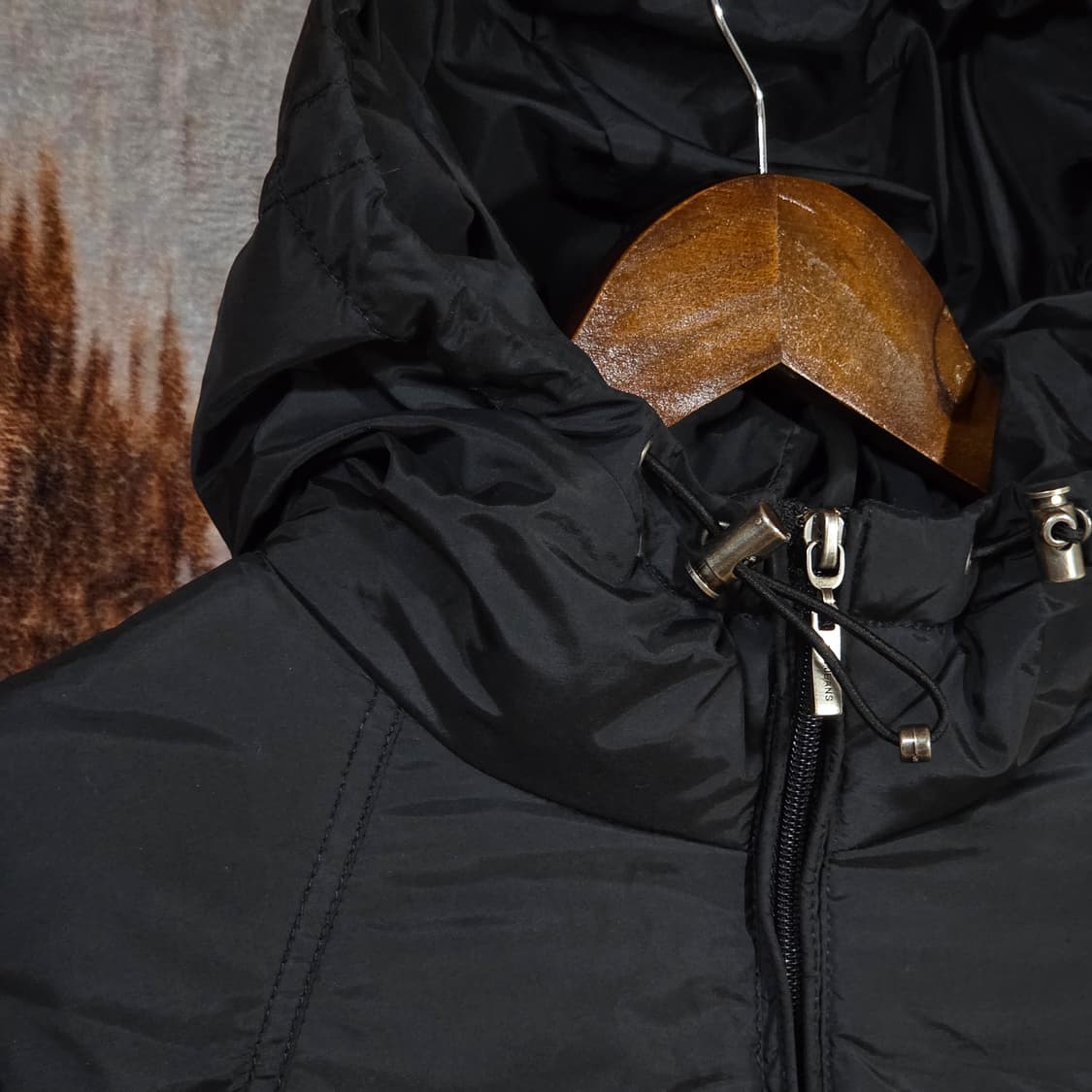 빈티지 TBJ 실버자수 덕다운 패딩 상품이미지2