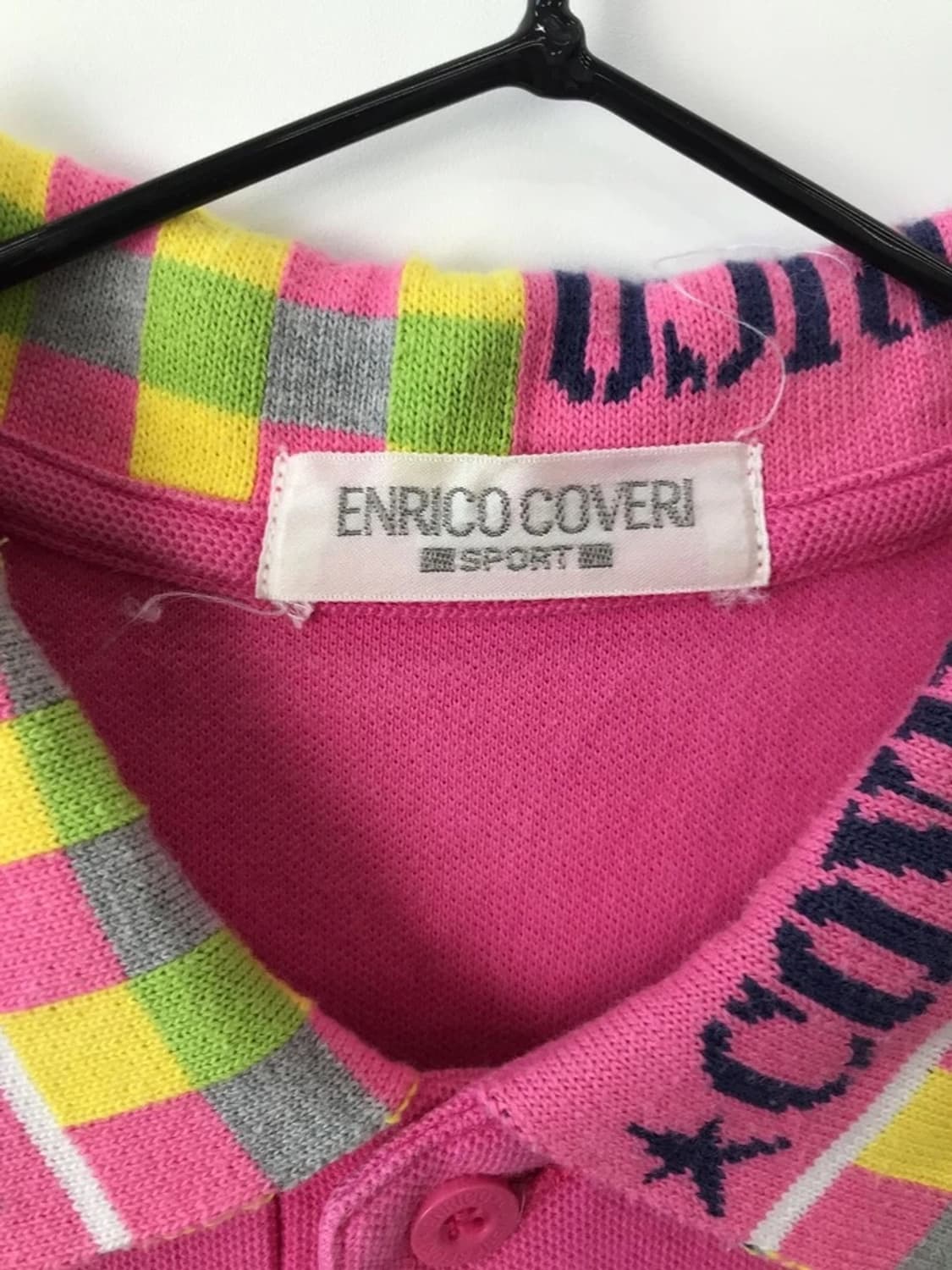 Enrico Coveri Pink Star Polo Shirt 상품이미지7