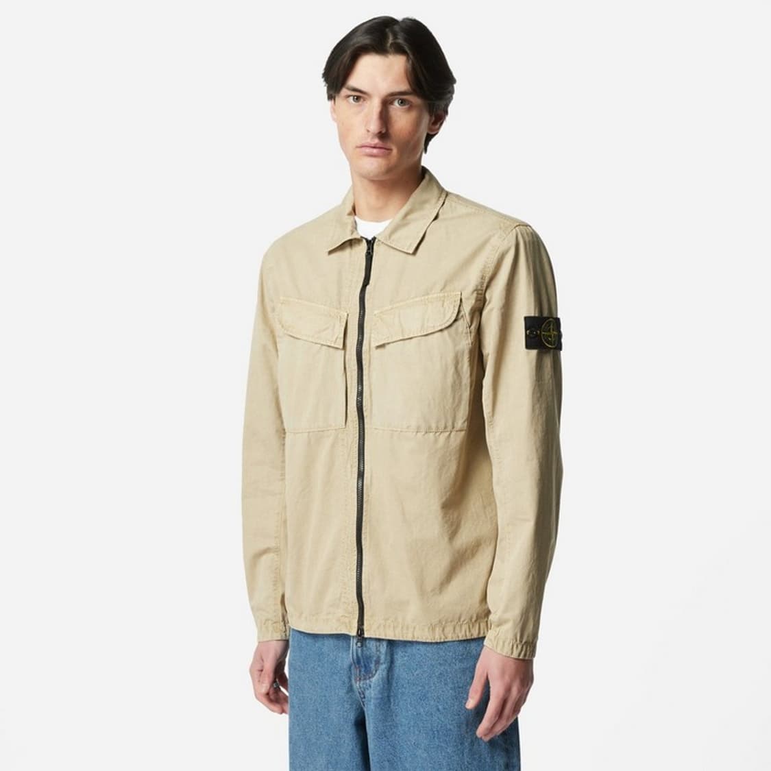 스톤 아일랜드 22F/W 올드이펙트 오버셔츠 자켓 L 상품이미지6