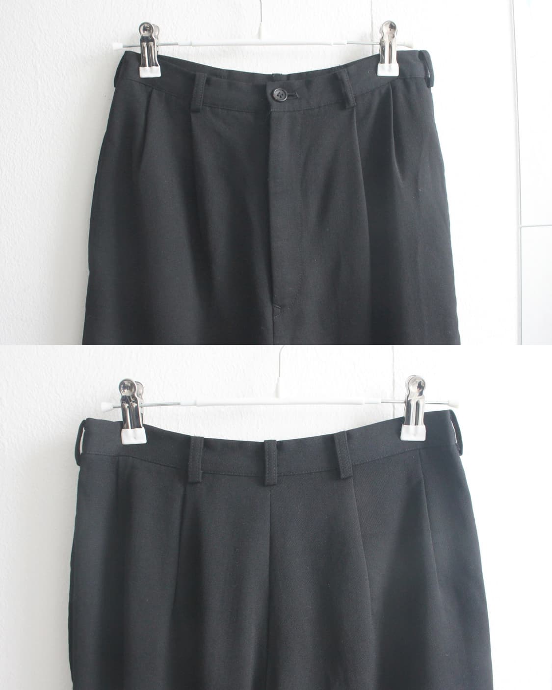 y’s multi tuck crop wool pants 상품이미지3