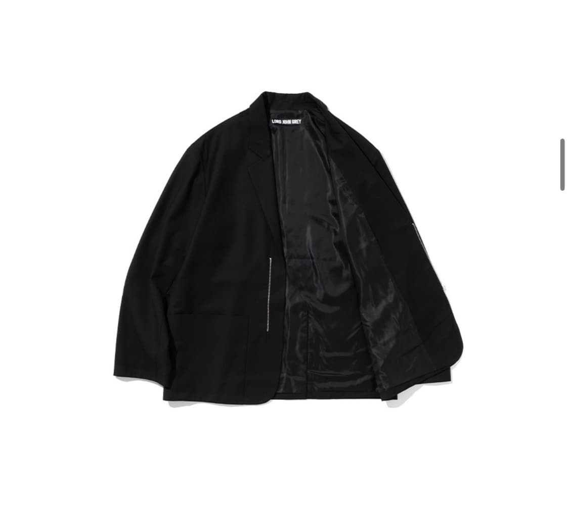 로드 존 그레이) Casual Zip Jacket BK M 상품이미지4