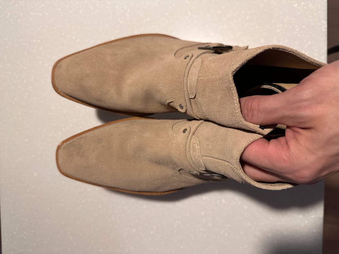 손신발 스웨이드 첼시부츠 280 상품이미지5