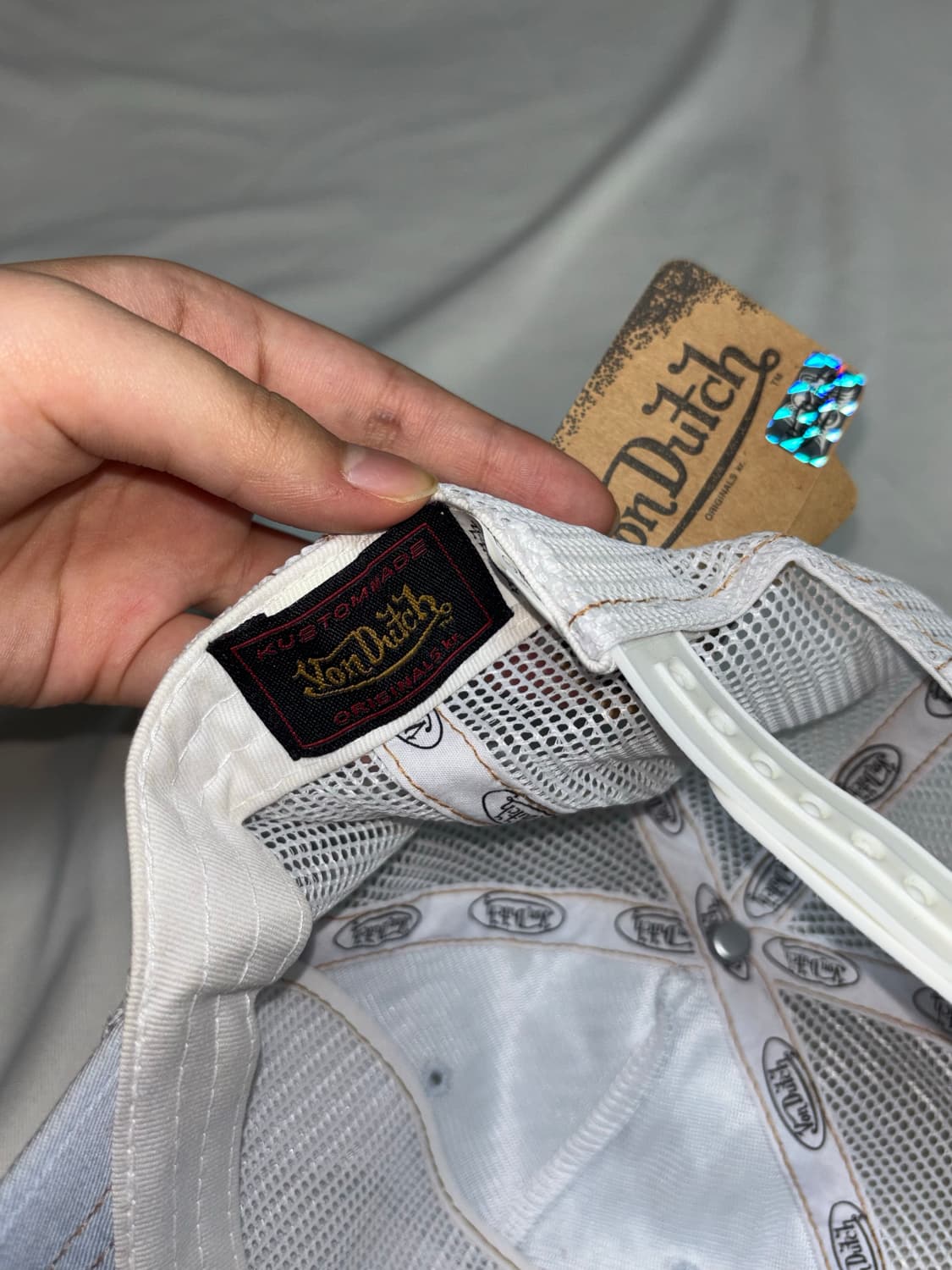 Von dutch light blue mesh hat 상품이미지6