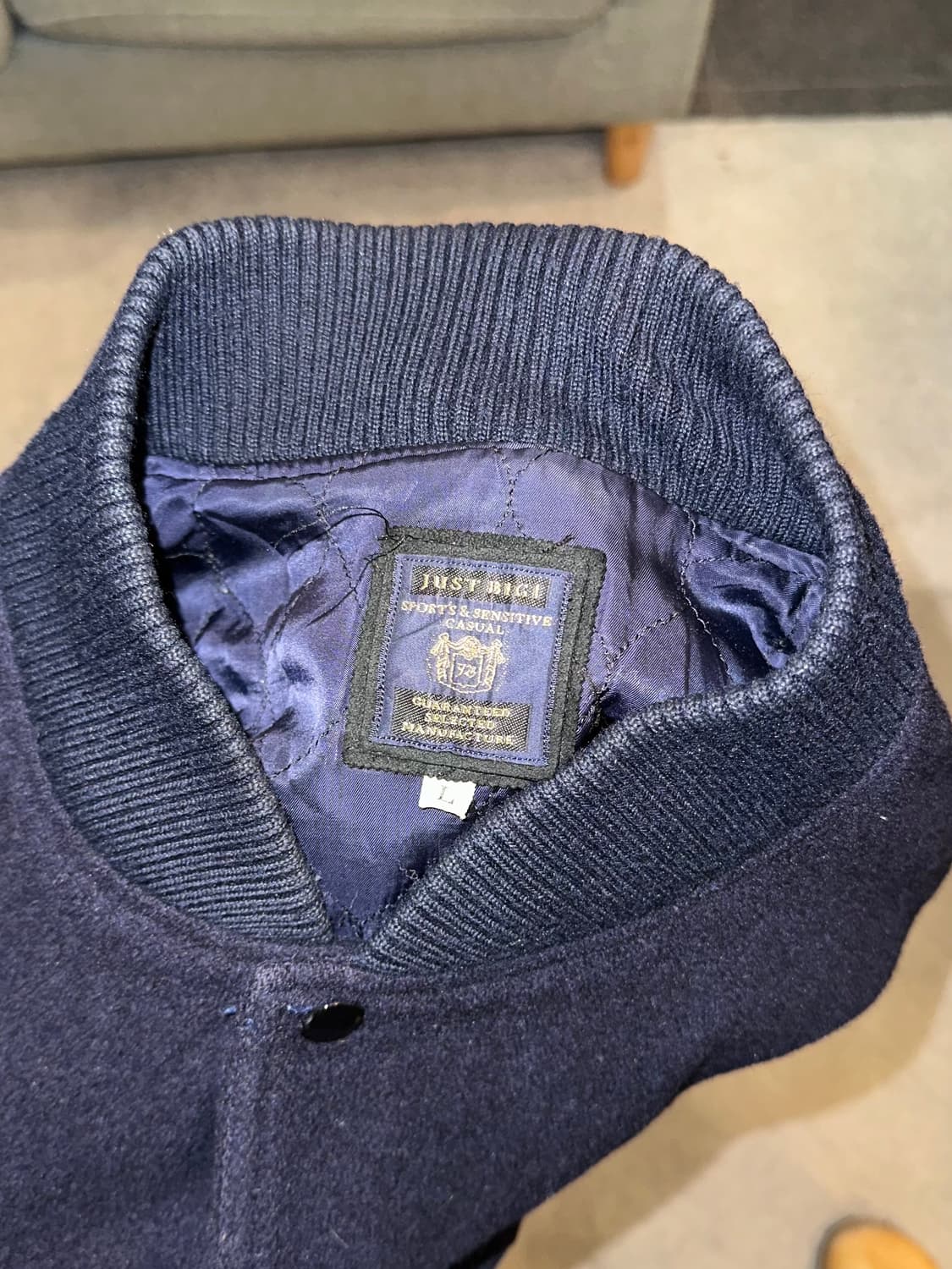 90‘s Just BIGI superior patch varsity JK 상품이미지10