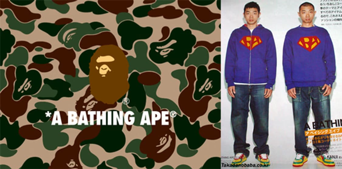 [Japan]90s A BATHING APE 프리미엄 BA후드 상품이미지2