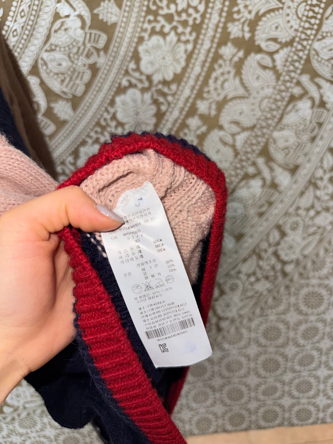 비비안웨스트우드 케이블 더블버튼 가디건  상품이미지7