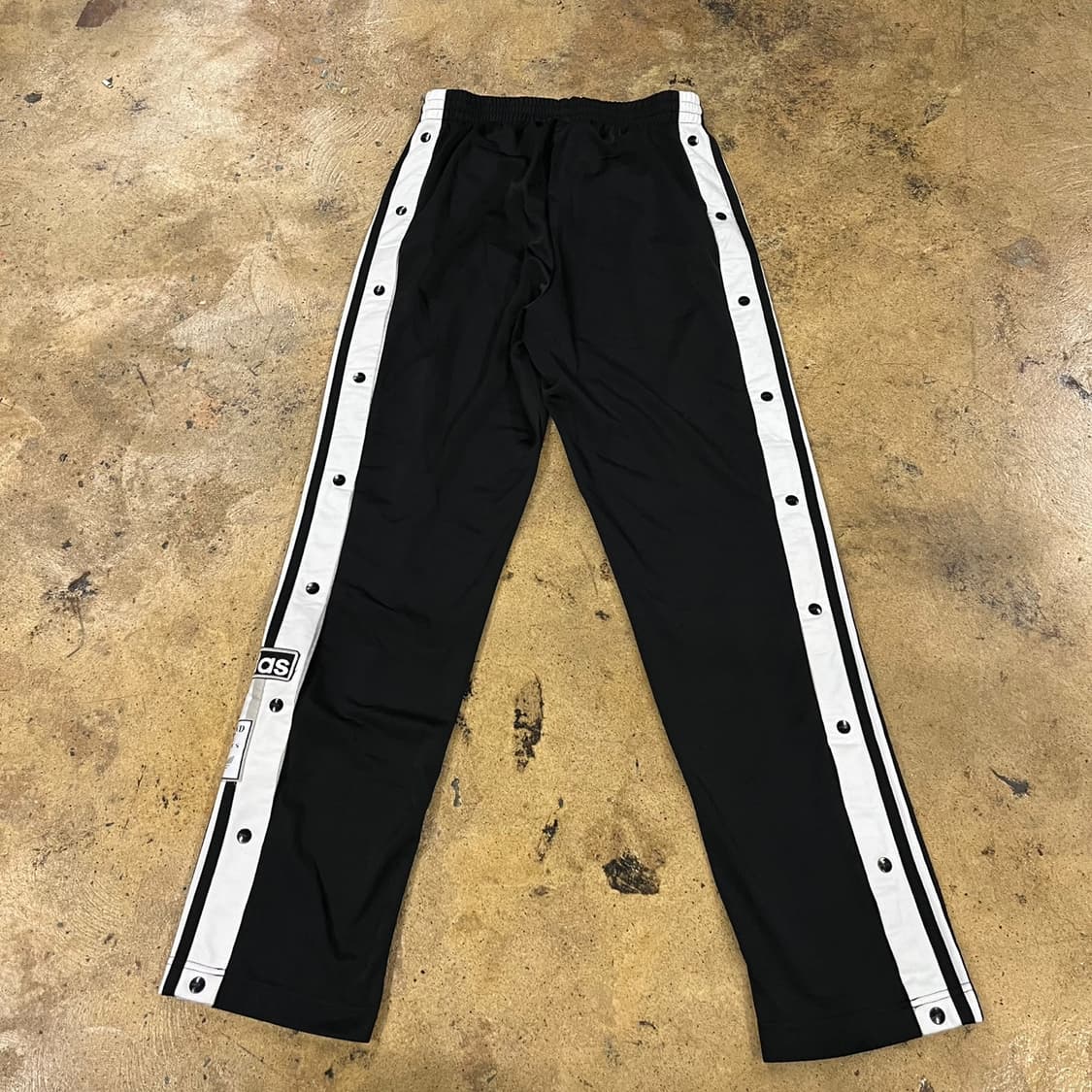 [정품/M] 아디다스 블랙 삼선 트레이닝 바지 b19 상품이미지3