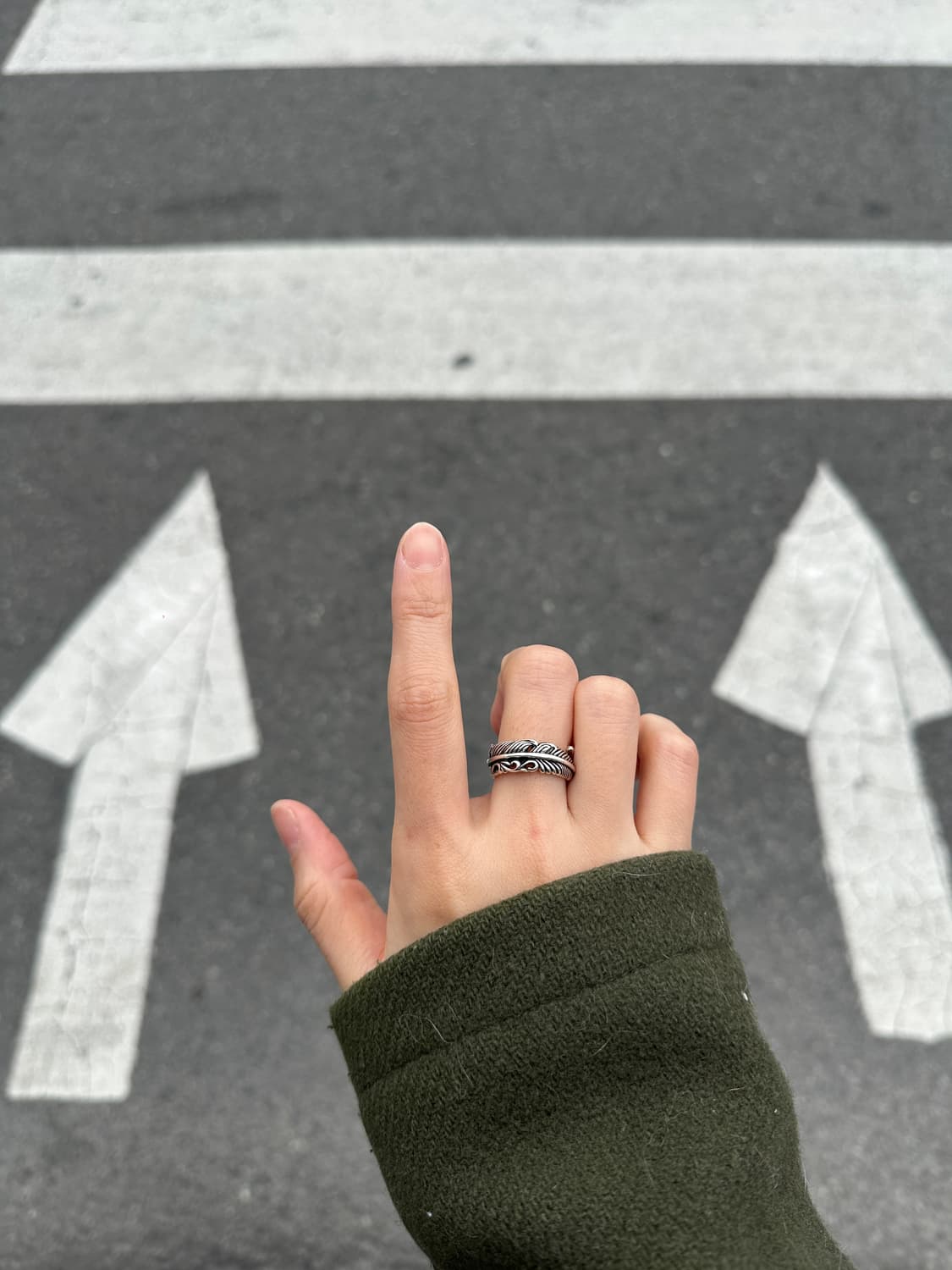 Feather 925Silver Ring🪶 상품이미지4