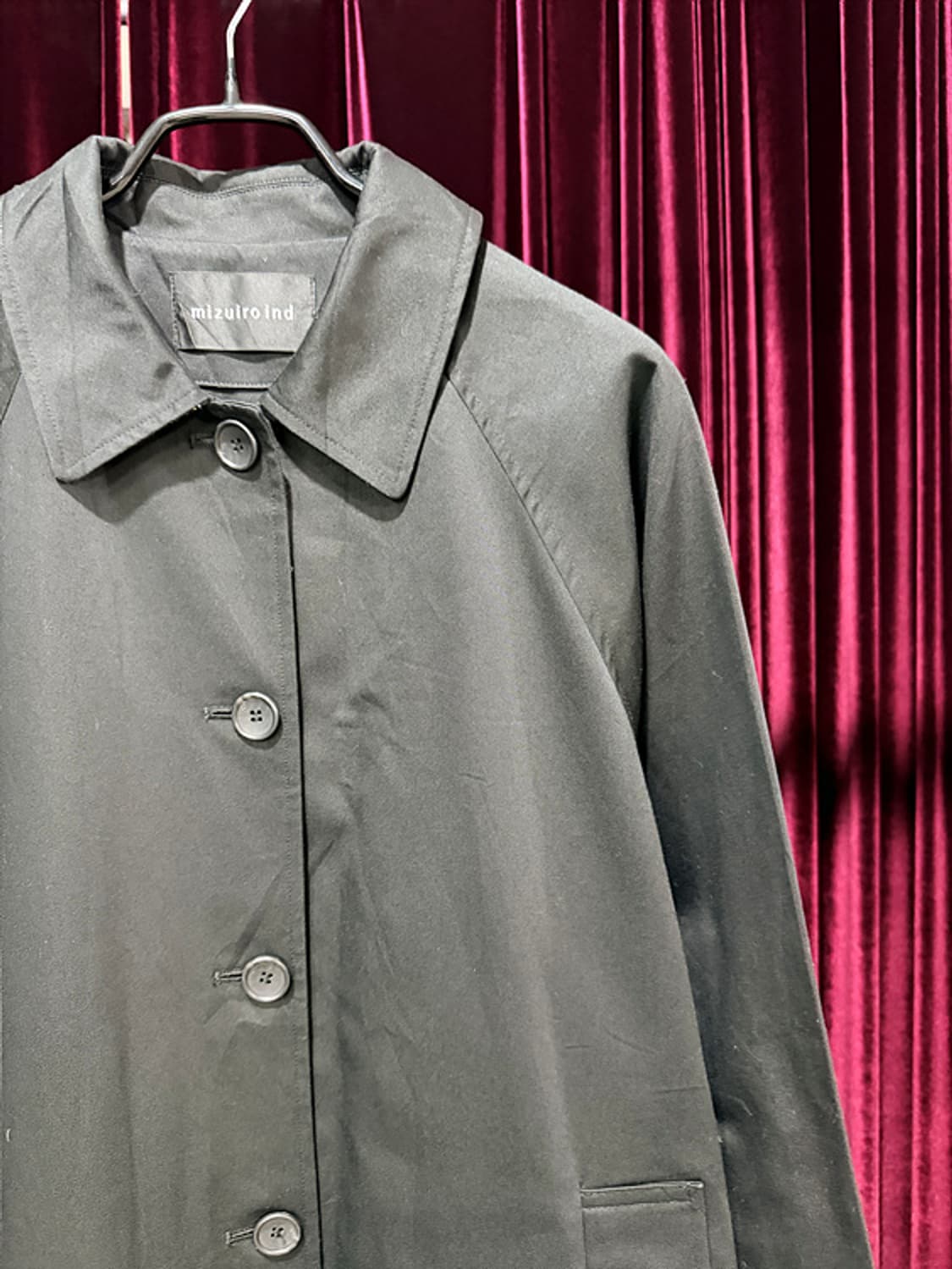 MIZUIRO IND long coat (black) 상품이미지2