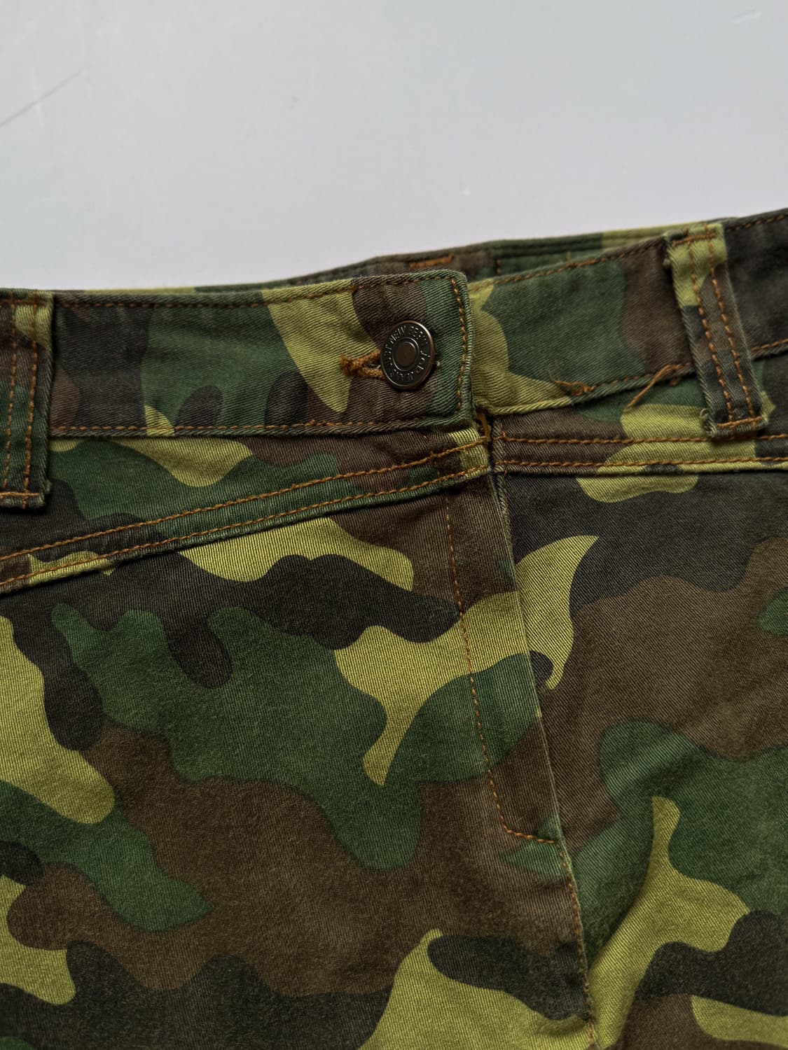 Military Mix Zipper Mini Skirt 0344 상품이미지3