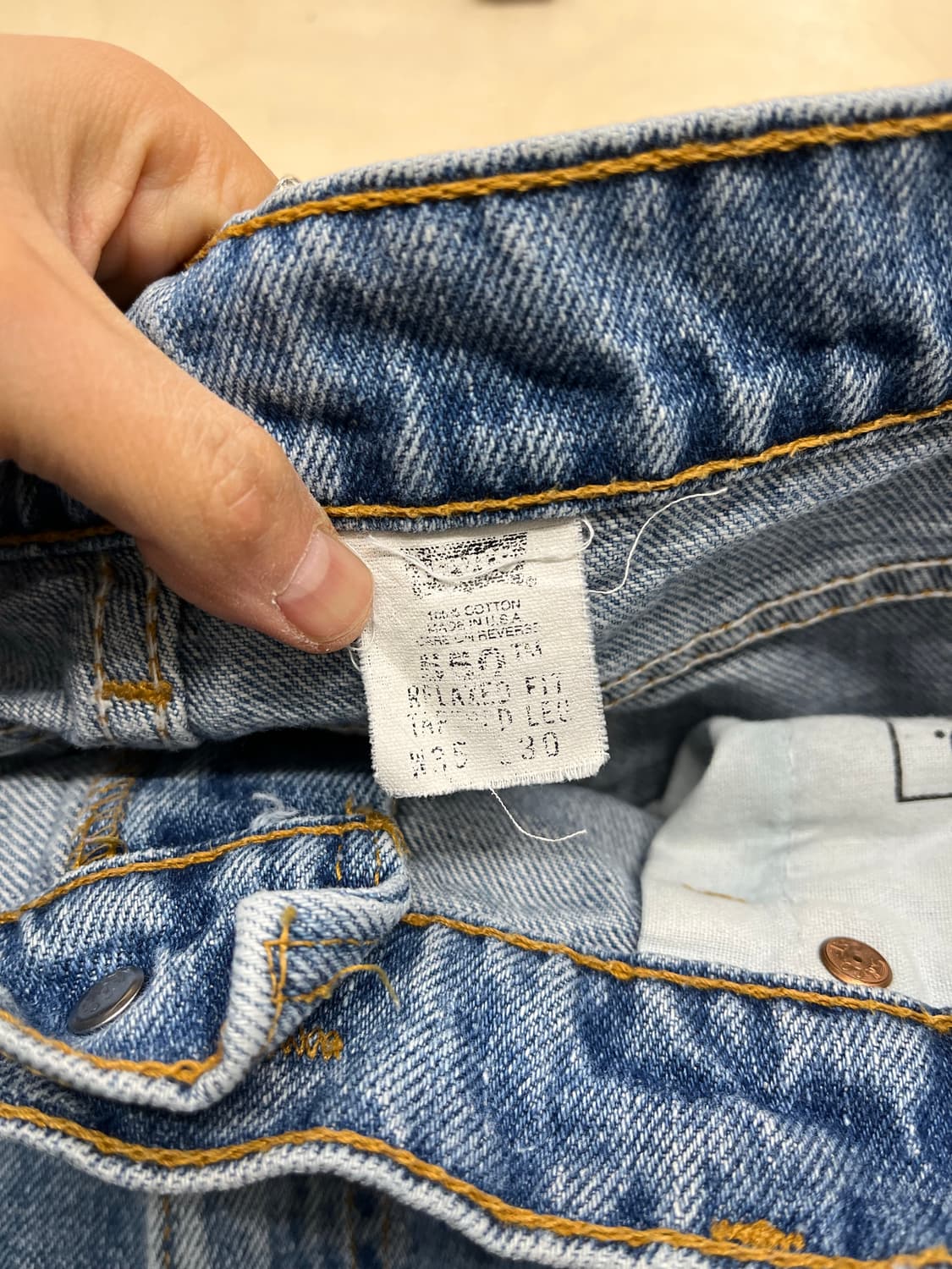 90s LEVI'S 550 (#035) 상품이미지6