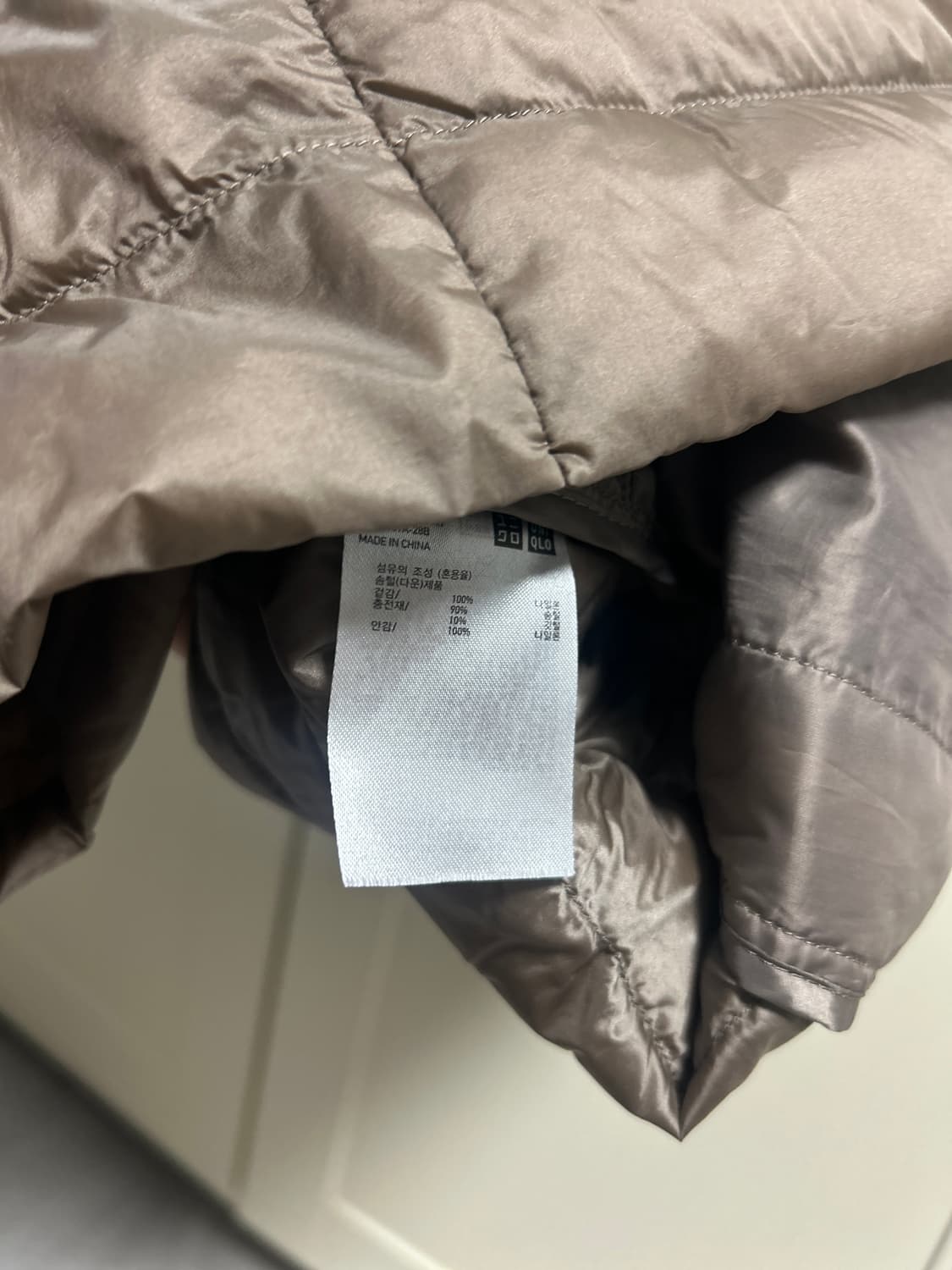 유니클로 경량패딩조끼 여성 XL 상품이미지7