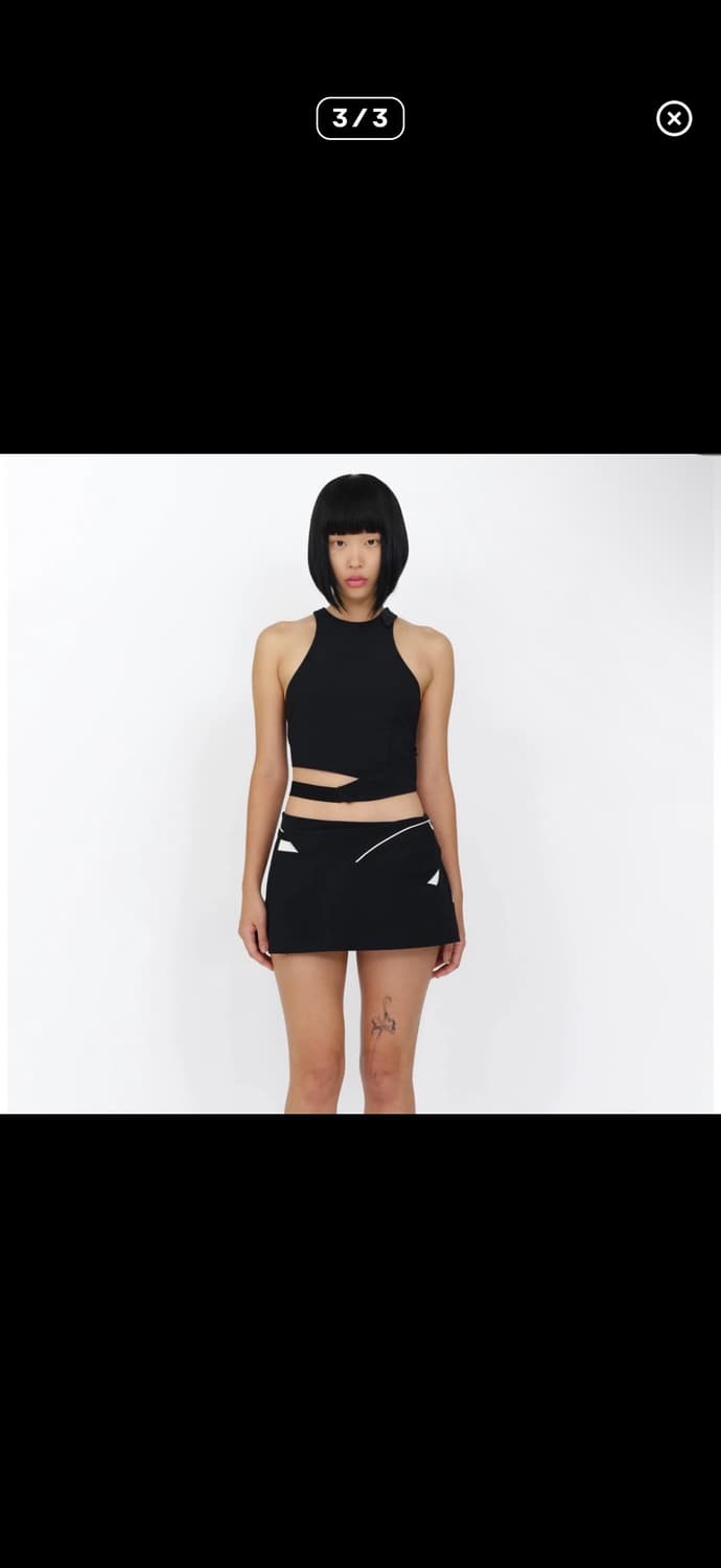 혜인서 Cinched Halter Top 0사이즈 상품이미지1
