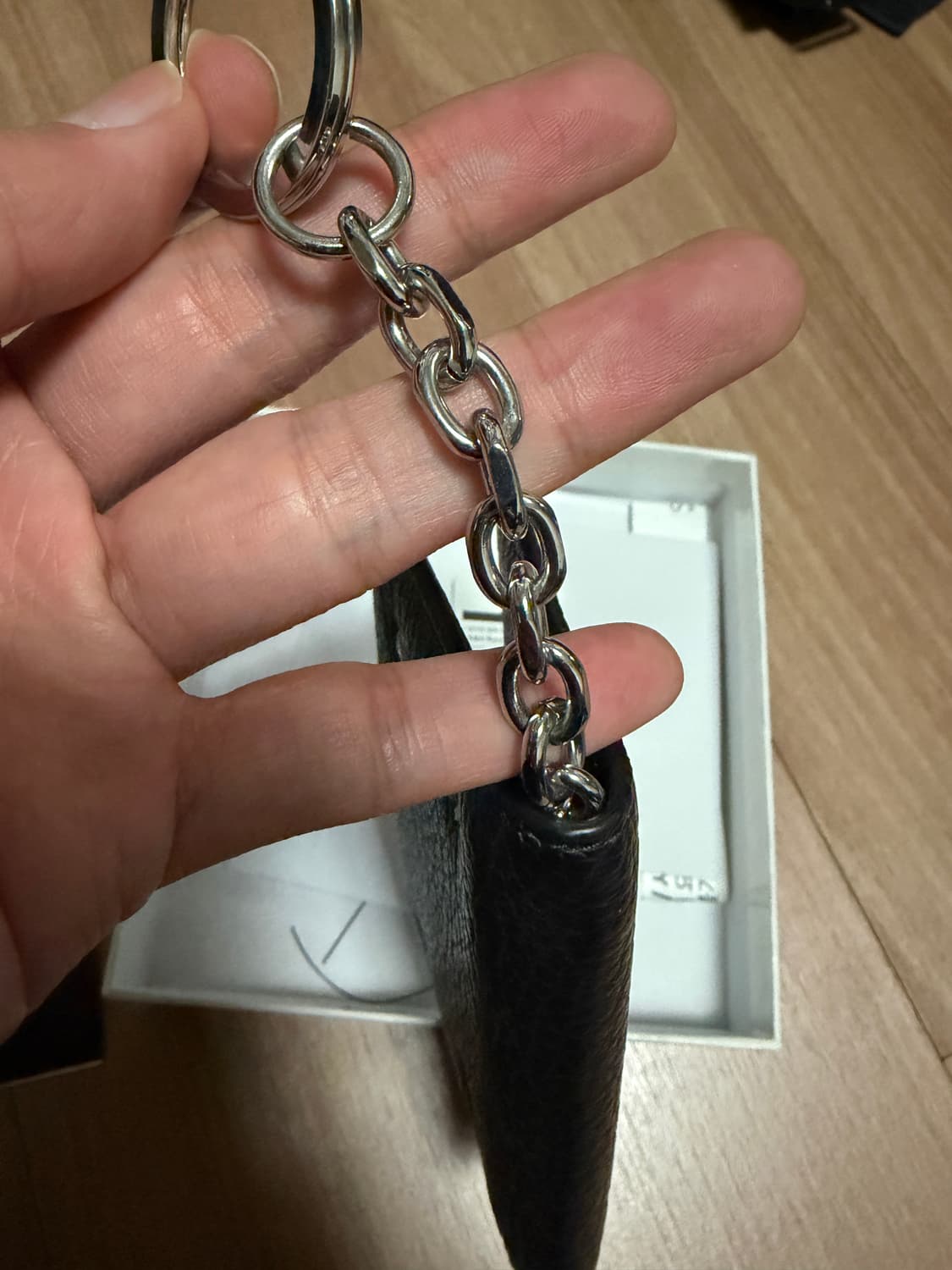 메종 마르지엘라 키링 지갑 블랙 상품이미지5