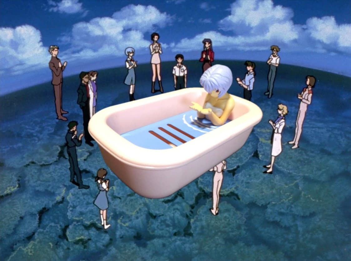 고전 에반게리온 욕조 비누 트레이 피규어 상품이미지2